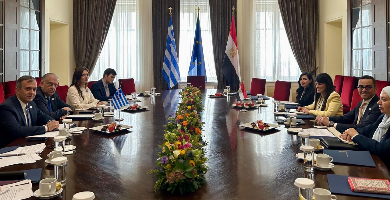 Συνάντηση του Υπουργού Ανάπτυξης Τάκη Θεοδωρικάκου με τους Αιγύπτιους ομολόγους του για τις επενδύσεις στο εμπόριο και τη βιομηχανία